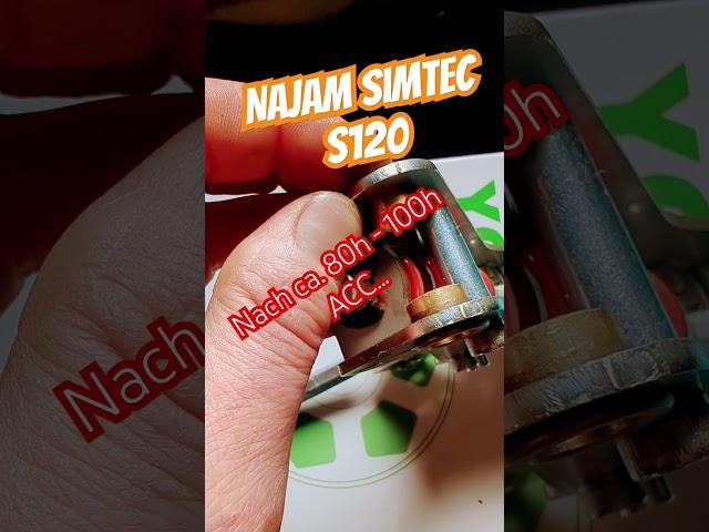 Najam Simtec S120 Sim Racing Pedale Verschleiß