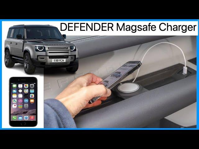 Passenger Dashboard Magsafe Wireless IPhone Charger For New Land Rover Defender L663