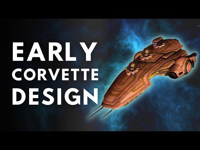 Stellaris Early Corvette Design & Pre-Contact Wars