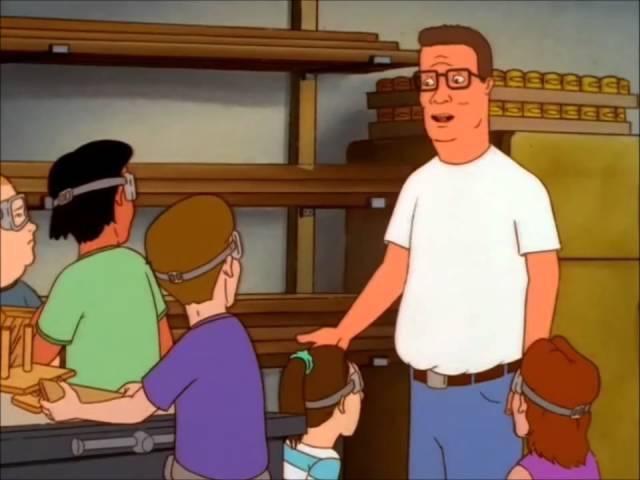 Hank Hill's Shop Speech