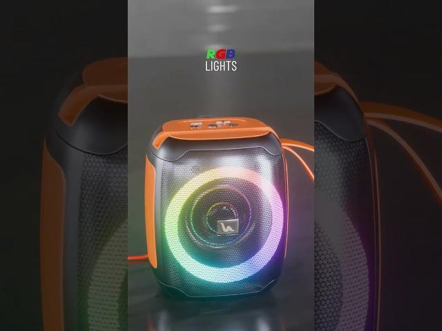 UBON S-12 Mini Bomb 2.0: Powerful 20W Wireless Speaker with RGB Lights #shortvideo #music #ubon