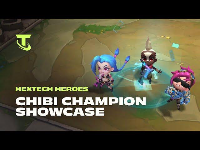 Hextech Heroes | Chibi Champion Showcase - TFT