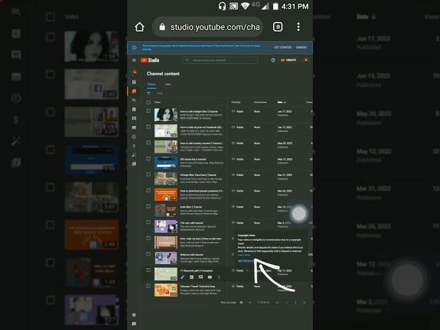How to remove copyright claim from your youtube videos  || tutorial #shorts