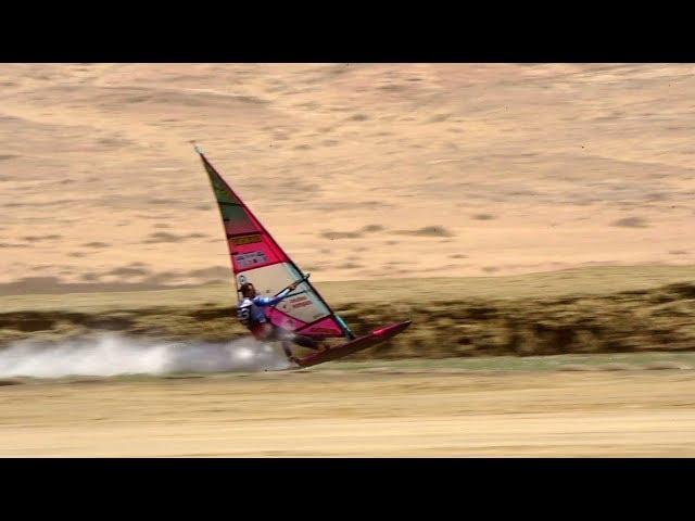 Andy Laufer @Luderitzspeedchallenge 2019 filmed by Miriam Rasmussen Windsurfing