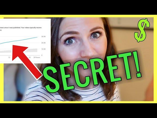 The SECRET to GROWING FASTER!! (YouTube Algorithm Hacks) Genius Strategy | Andrea Jean