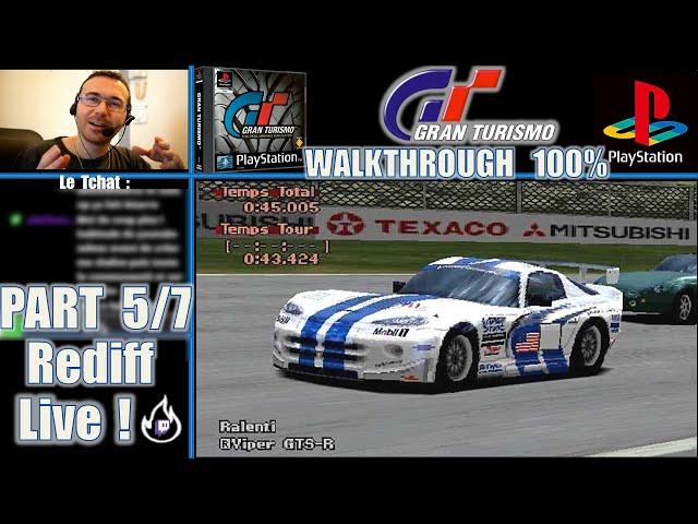 [LIVE PIXEL] GRAN TURISMO (PS1-1997) 100% WALKTHROUGH - LET’S PLAY FR (REDIFF PART 5) [24 AOÛT 2024]