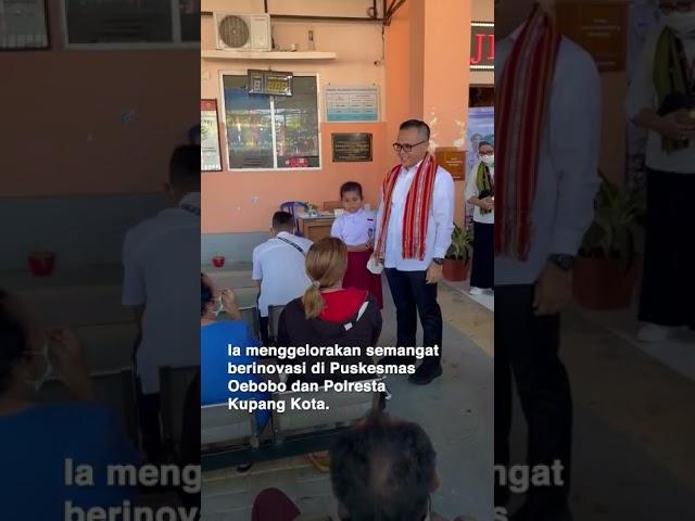 Menteri PANRB Azwar Anas Meninjau Layanan Publik di Kota Kupang #KemenPANRB #shorts