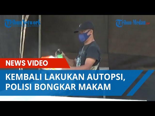 Kembali Lakukan Autopsi, Polisi Bongkar Makam Korban Pembunuhan Ibu dan Anak di Subang