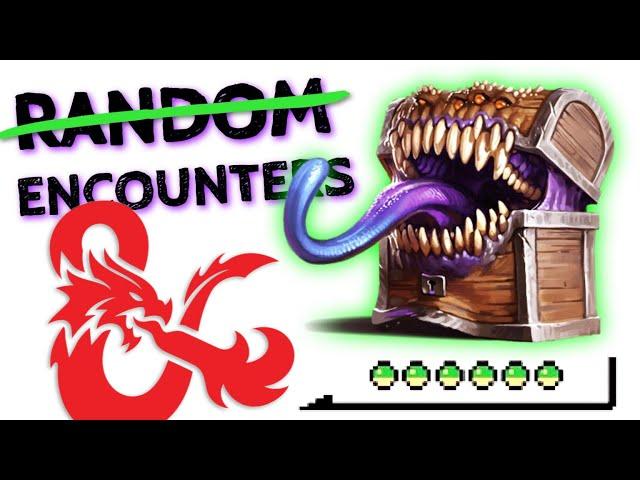 The Right Way to Use "RANDOM" Encounters in D&D