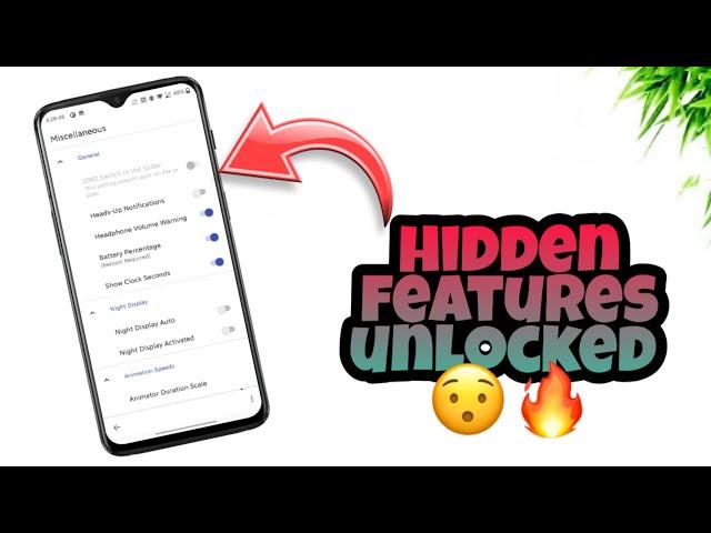 System UI Tuner - Unlock Hidden Features in any Device 