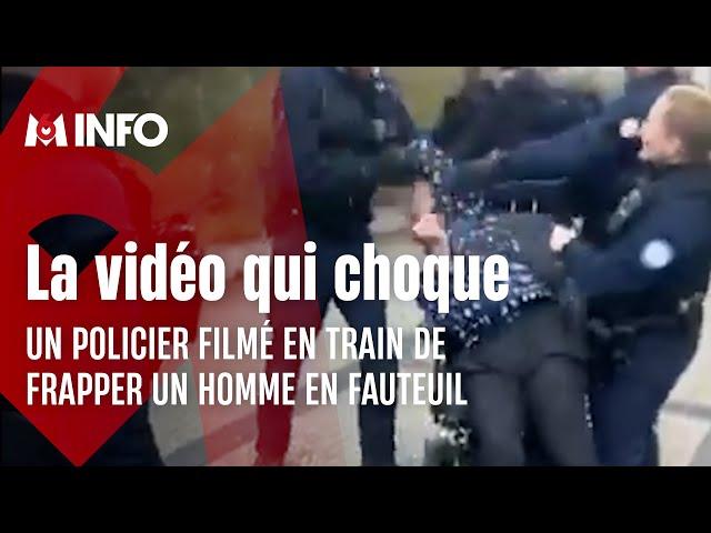 Clermont-Ferrand : un policier filmé en train de frapper un homme handicapé