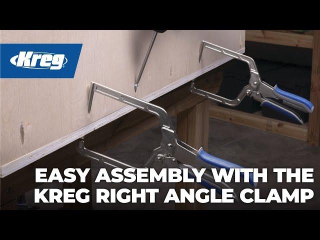 Quick Tip: Easy Assembly with the Kreg Right Angle Clamp