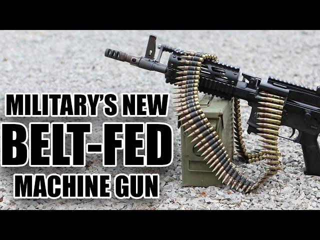 Military's New Belt-Fed Machine Gun | Tactical Rifleman