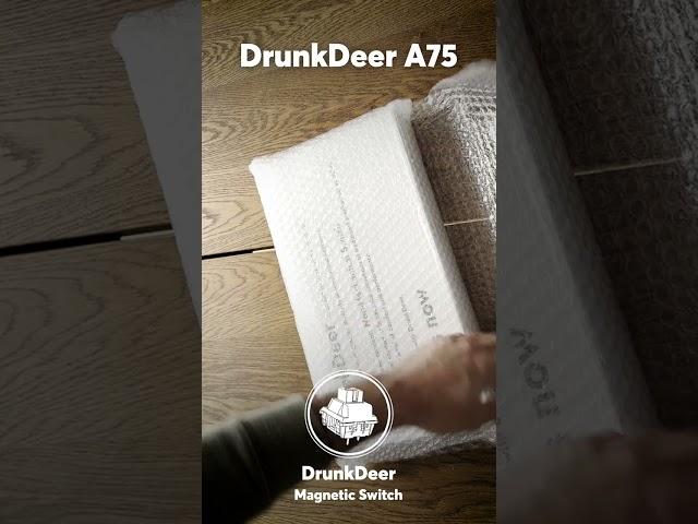 DrunkDeer A75 Magnetic Switches Teaser| Hall-Effect Switches!