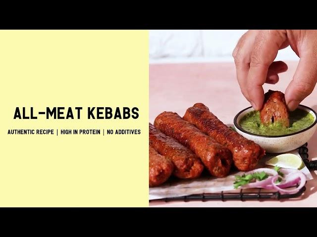 Juicy All-meat Kebabs from Meatigo by Prasuma