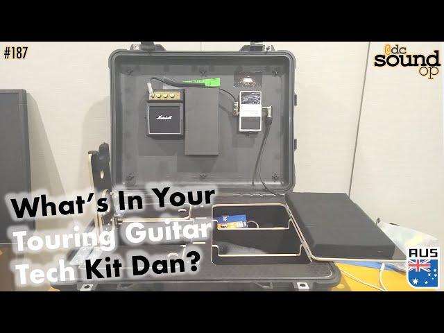 What's In Your Kit?  Touring Guitar Tech edition with Dan Simpson?