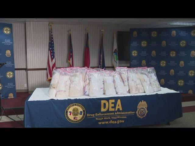 DEA says they seized more than half ton of meth at Marietta home; Guatemalan cartel to blame