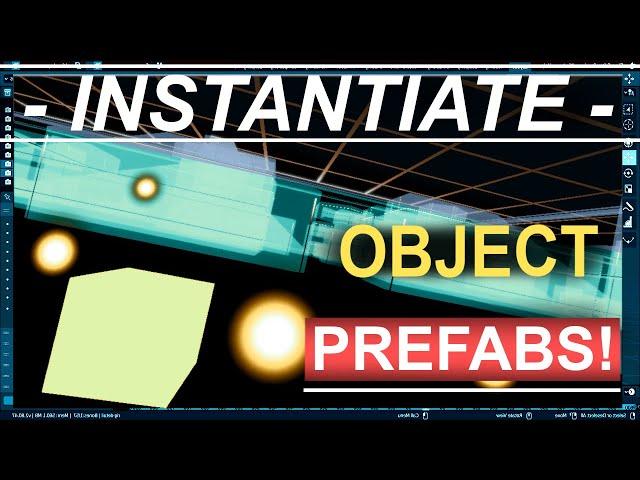 Unity 3D Instantiating GameObjects & Prefabs - (In 2 Minutes!!)