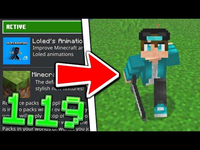 How To Get Realistic Animations For Minecraft Bedrock!