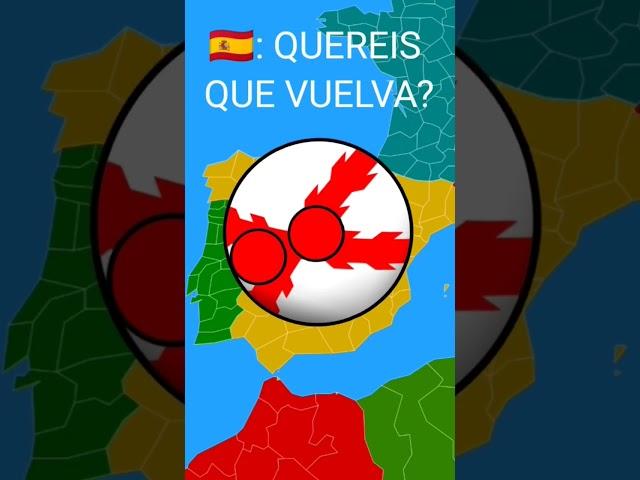 Los Mejores Gritos de Countryballs España #countryballs #humor #shorts #viral