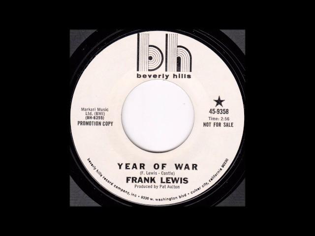 Frank Lewis - Year of War