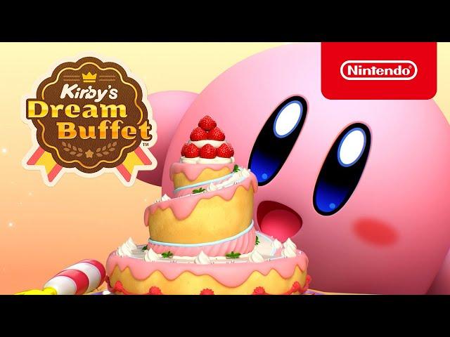 Kirby's Dream Buffet - Announcement Trailer - Nintendo Switch