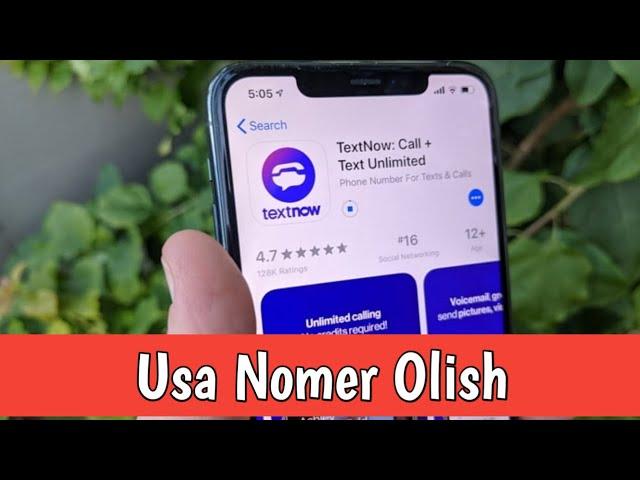 Amerika nomer olish | Usa nomer olish