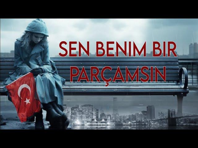 Turkish Rap - Sen Benim -(2025) Parçamsın - Turkey Rap Sad Music -(Lyrics Video) Sözleri -#style