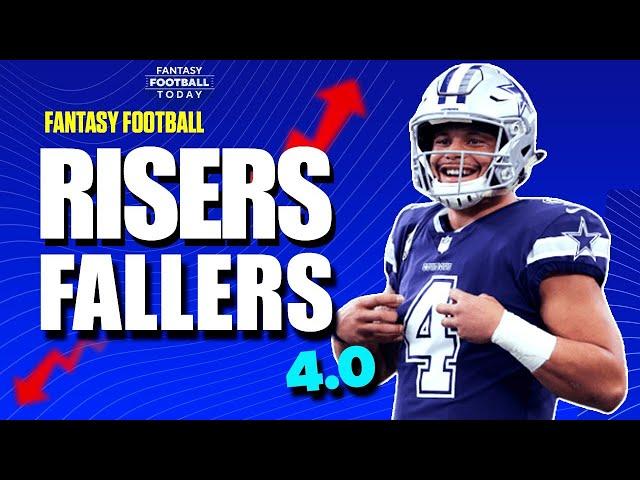 2024 Risers & Fallers 4.0: FINAL Fantasy Draft Stock Updates! | 2024 Fantasy Football Advice