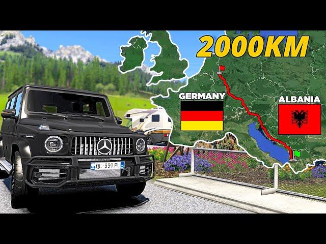ETS2 Longest Road Trip (Tirana to Cologne) Albania to Germany | Euro Truck Simulator 2