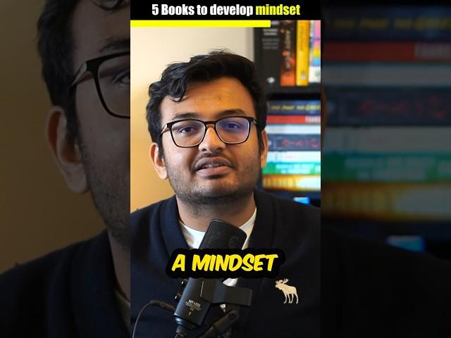 5 Books to Develop a Strong Mindset  #books #shorts  #readtravelbecome #mindset #youtubeshorts