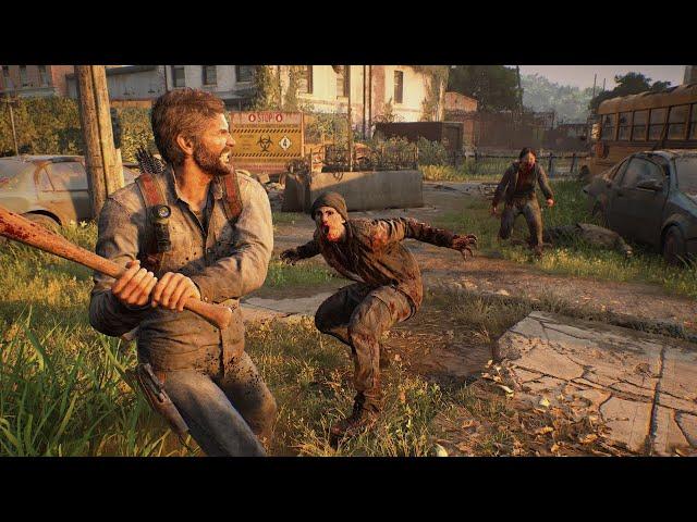 The Last of Us Part 1 Remake PS5 - Brutal Kills & Combat Moments