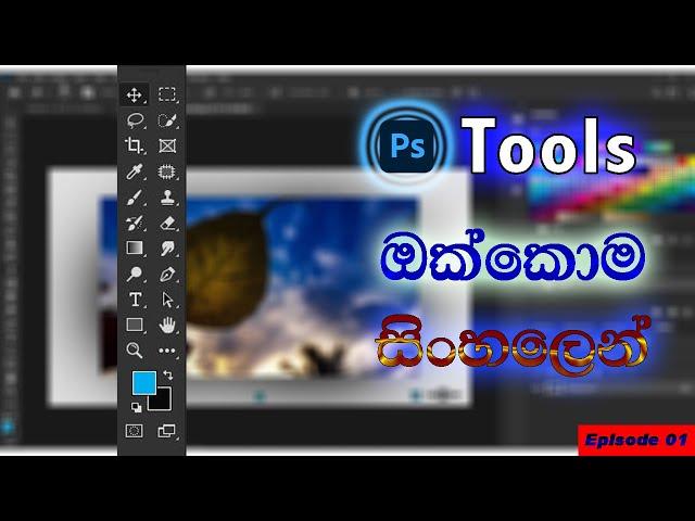 Adobe Photoshop Tools Sinhala Episode 01