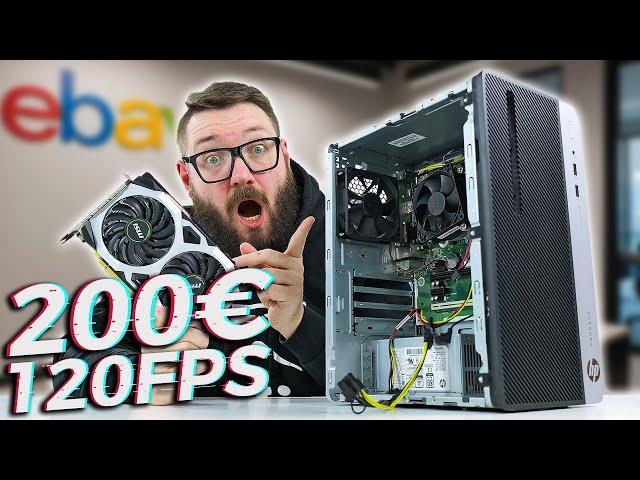 I built a gaming PC monster for 200 euros (copyable)