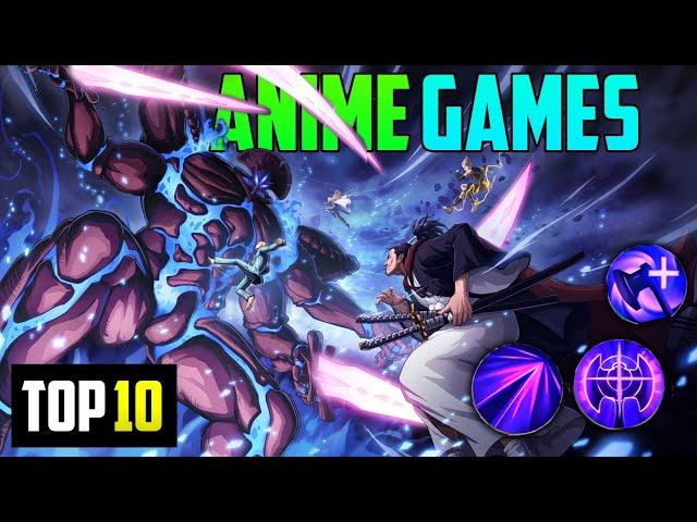 Top 10 NEW Playable Anime Games For Android & iOS Devices 2023