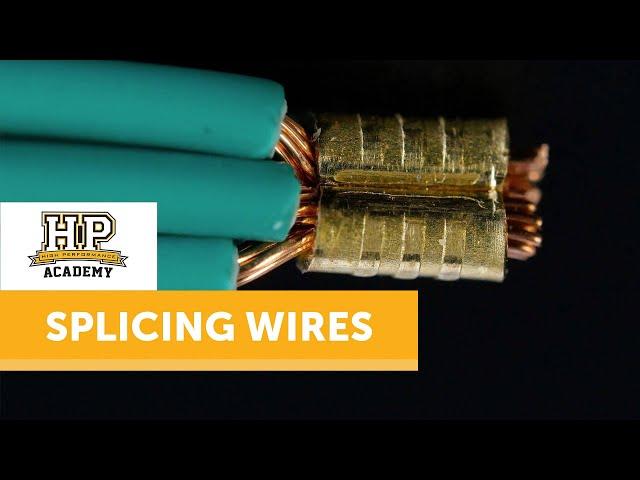 How To Splice | Practical Wiring Demonstration [GOLD WEBINAR]