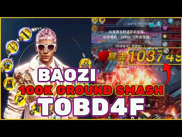 BAOZI 100K GROUND SMASH  TO BALNK AT ASIA1 TOBD 4F |HOF LOSE JUJA & DOMI WB AGAINST FAMOUS FAM| MIR4