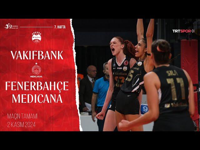 Maçın Tamamı | VakıfBank - Fenerbahçe Medicana 'Vodafone Sultanlar Ligi'