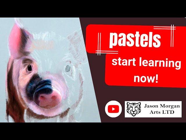 Starting with Pastel Pencils: A Lesson for Beginners | JasonMorgan.co.uk