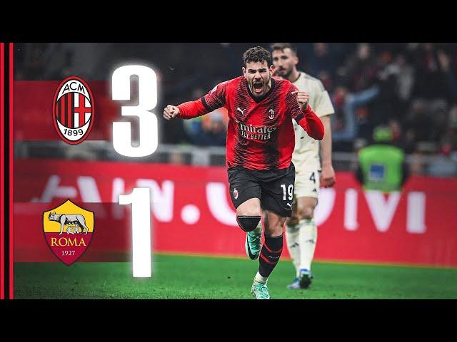 Giroud reaches double digits  | AC Milan 3-1 Roma | Highlights Serie A