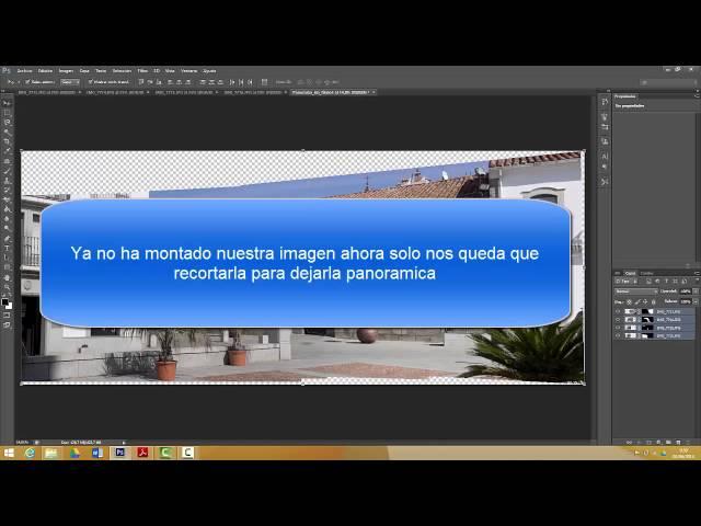 Crear panoramica con Adobe photoshop cs6