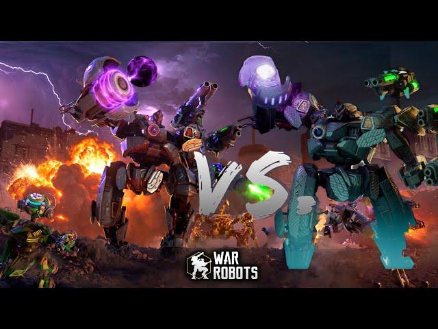 MAULER vs. MAULER (maxed) | How Long can that fight last | War robots game [WR]