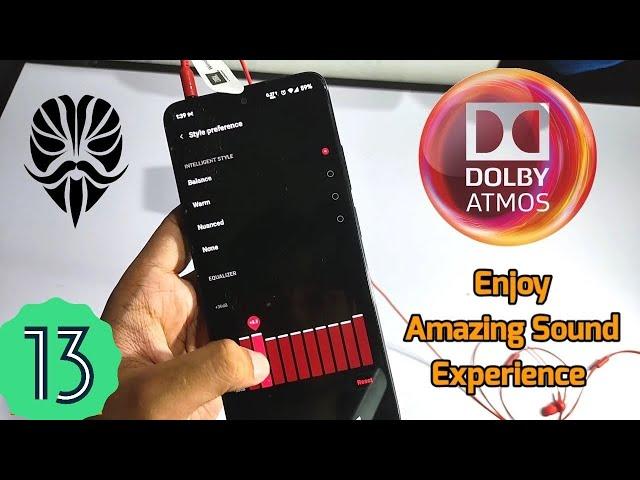 HOW TO INSTALL DOLBY ATMOS ON ANDROID 13 || ROOT REQUIRED || BEST AUDIO OUTPUT