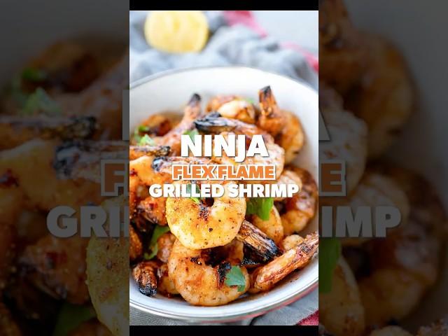 Grilled Shrimp on the Ninja FlexFlame Grill