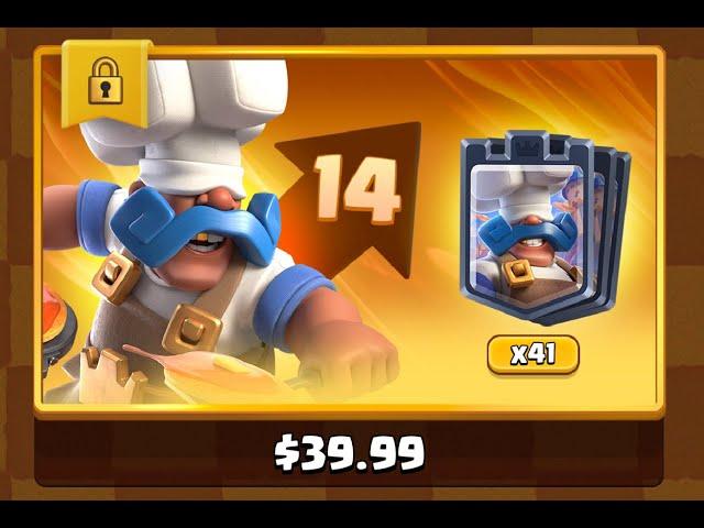 *NEW* ROYAL CHEF TOWER TROOP IN CLASH ROYALE!