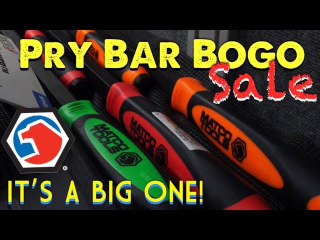 Matco Tools: Pry Bar BOGO Deal! Buy The Big One, Get A Big One!