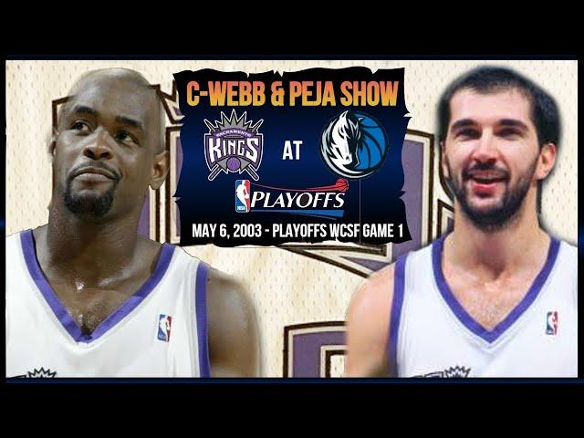 Chris Webber & Peja Stojakovic Highlights - Sacramento Kings at Dallas Mavericks - 2003 WCSF Game 1