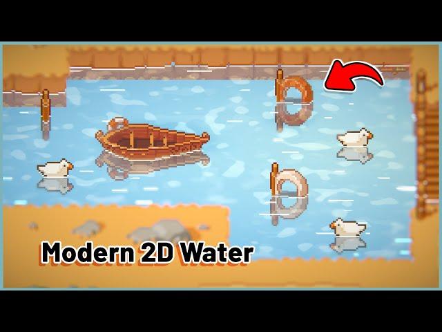 Modern 2D Water in Unity !