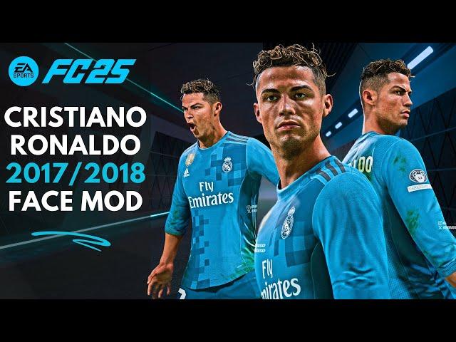 Cristiano Ronaldo Noodle Hair Face Mod for FC25 (FREE)