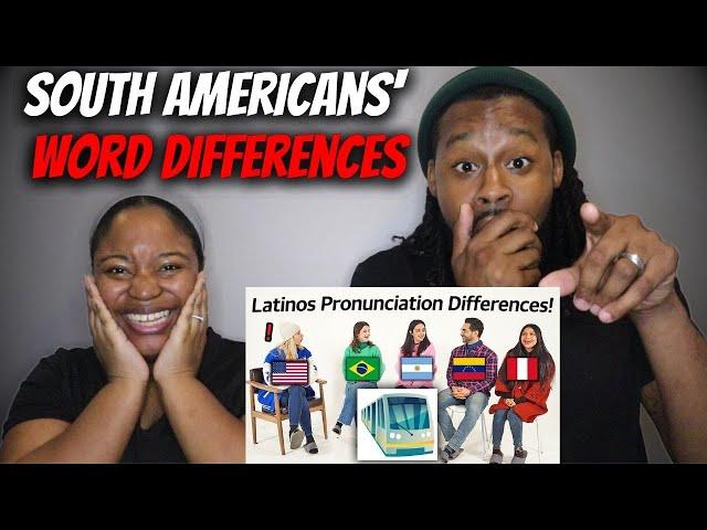  Americans Shocked By South Americans' Word Differences! | The Demouchets REACT